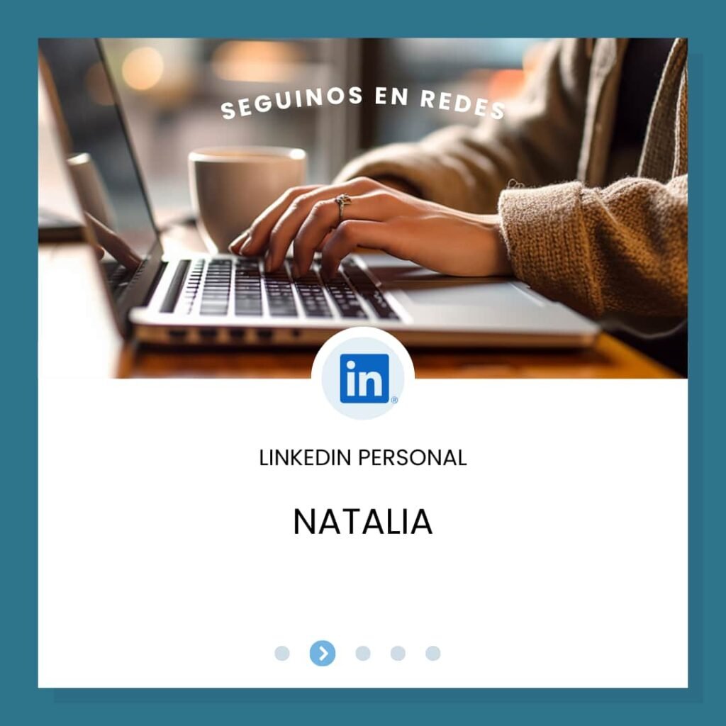 Natalia en Linkedin
